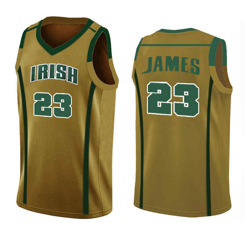 LeBron James Jersey – St Vincent St Mary High School (Gold) – Urban Culture