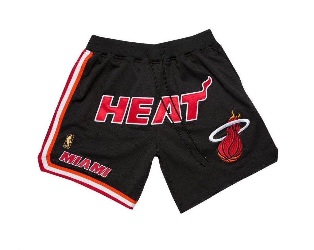 Miami Heat Shorts Retro Shorts - Urban Culture