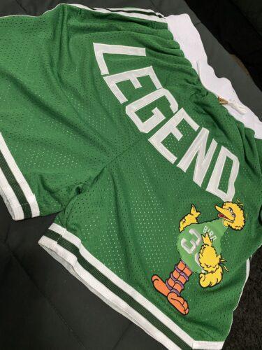 Larry LEGEND Retro Shorts Boston Celtics Colorway (Big Bird) photo review