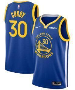 Steph Curry Golden State Warriors Blue Jersey