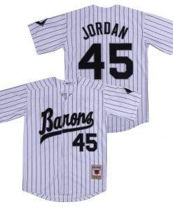 Michael Jordan #45 Birmingham Barons Jersey