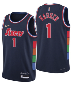 James Harden Philadelphia 76ers City Edition Jersey 2021-22