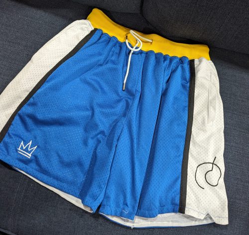 Urban Culture Vegeta Dragon Ball Theme Retro Shorts (5.5 inch inseam) photo review