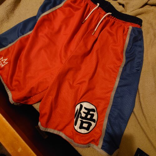 Urban Culture Goku Dragon Ball Theme Retro Shorts photo review