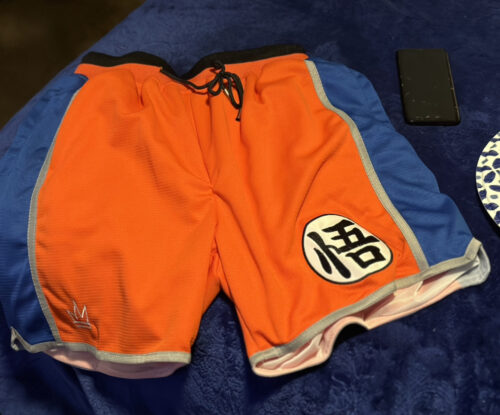 Urban Culture Goku Dragon Ball Theme Retro Shorts photo review