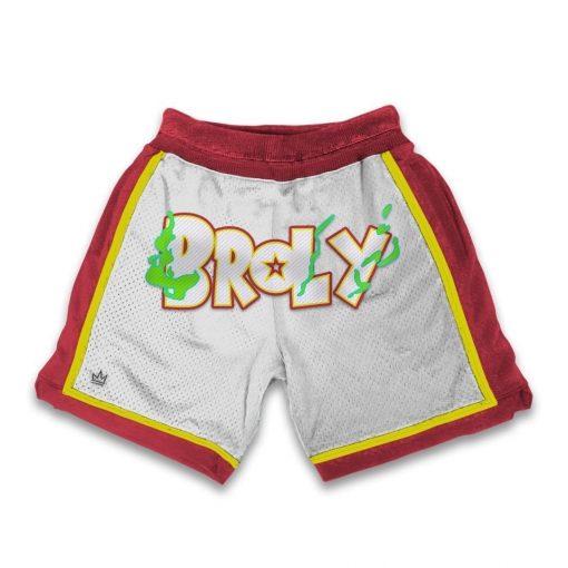 Dragon Ball Broly Theme Retro Shorts