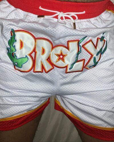 Dragon Ball Broly Theme Retro Shorts photo review