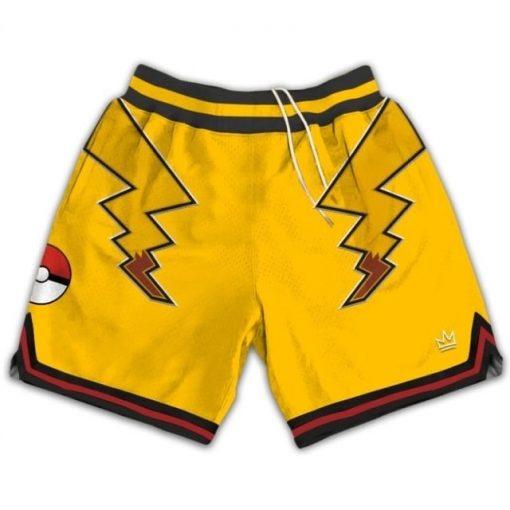 Pikachu Theme Pokemon Shorts