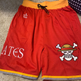 Urban Culture Monkey D. Luffy Theme shorts One Piece (5.5 inch inseam) photo review