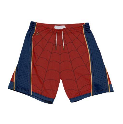 Spiderman Theme Retro Shorts