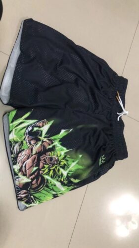 Dragon Ball Broly Power Up Shorts (5.5 inch inseam) photo review