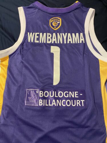  #1 METS92 Victor Wembanyama Basketball Jersey for Men S-XXL  White/Purple : Clothing, Shoes & Jewelry