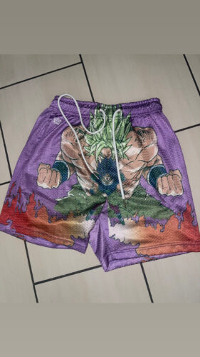 Dragon Ball Broly Vintage Shorts 5.5" inch photo review